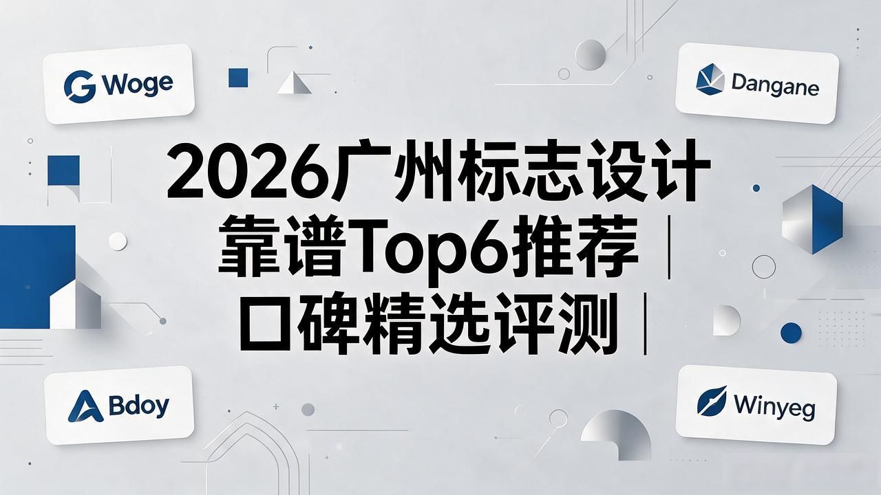 2026广州标志设计靠谱Top6推荐｜口碑精选评测