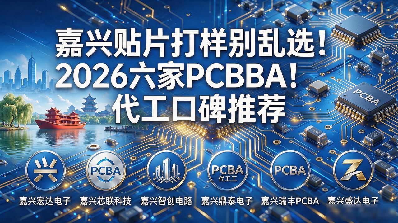 嘉兴贴片打样别乱选！2026六家PCBA代工口碑推荐