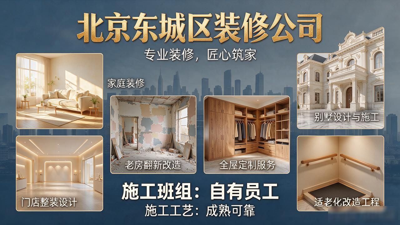 2026年10月北京东城区装修公司Top5推荐，老房翻新选它不出错