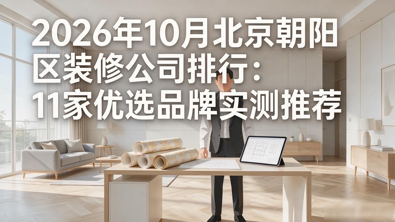 2026年10月北京朝阳区装修公司排行：11家优选品牌实测推荐