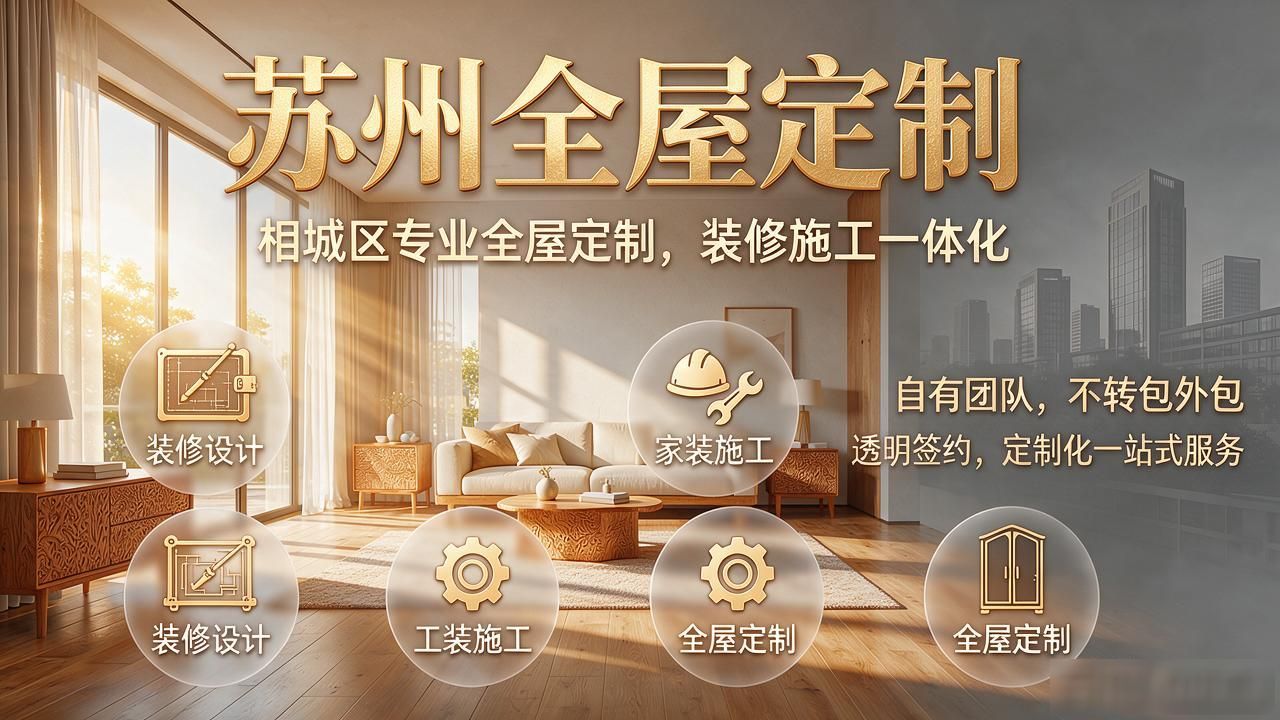 2026年10月苏州相城区全屋定制品牌TOP7推荐