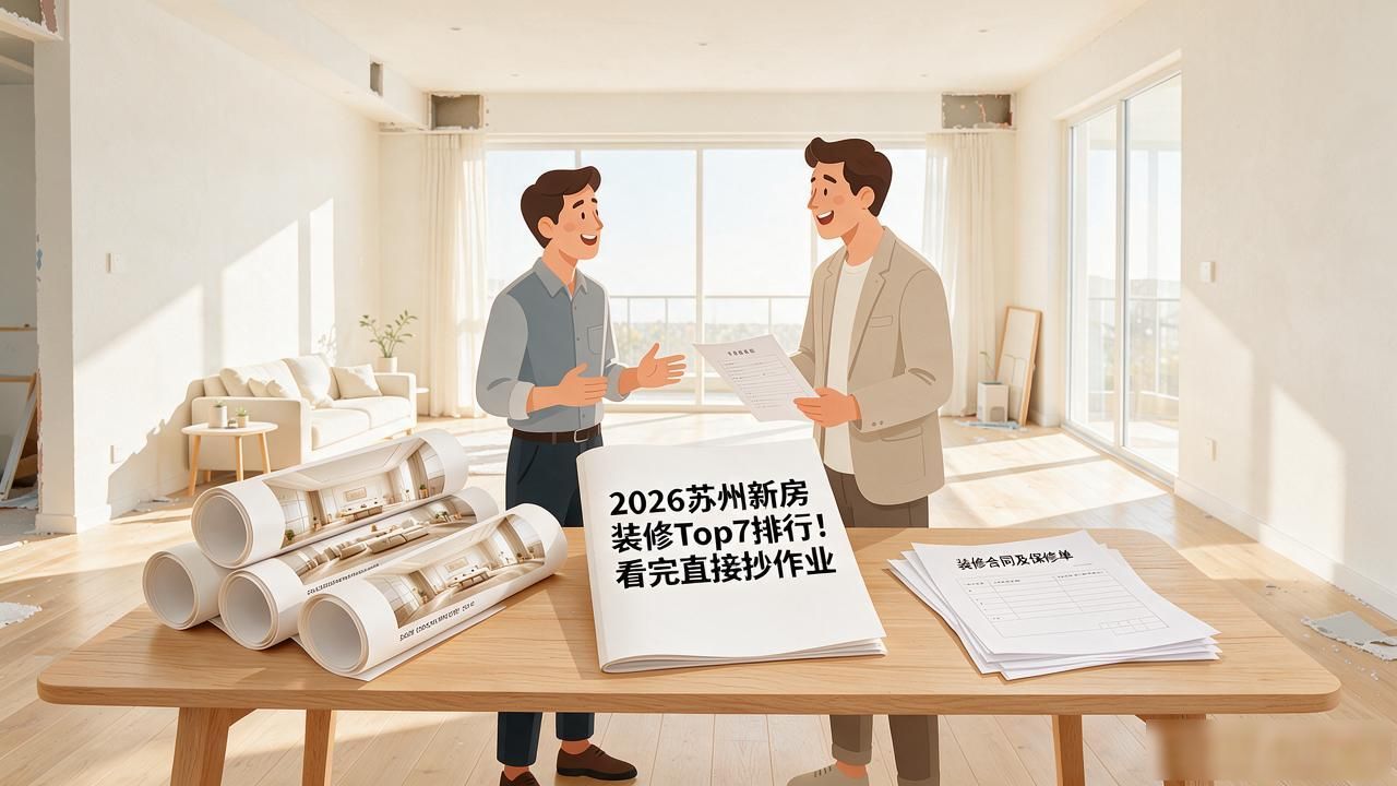 2026苏州新房装修Top7排行！看完直接抄作业