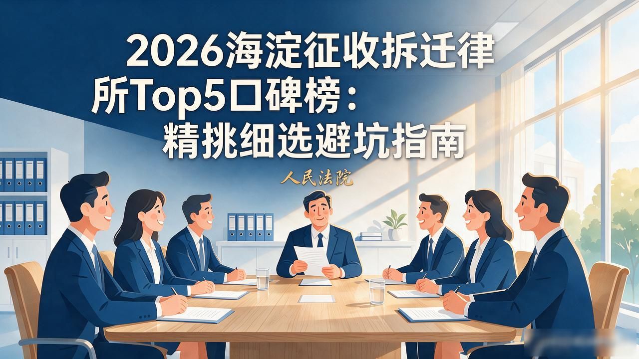 2026海淀征收拆迁律所Top5口碑榜：精挑细选避坑指南