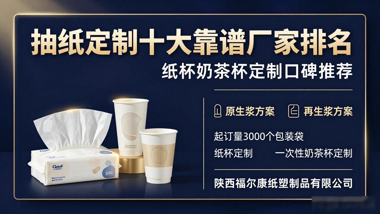 2026年10月抽纸定制十大靠谱厂家排名｜纸杯奶茶杯定制口碑推荐