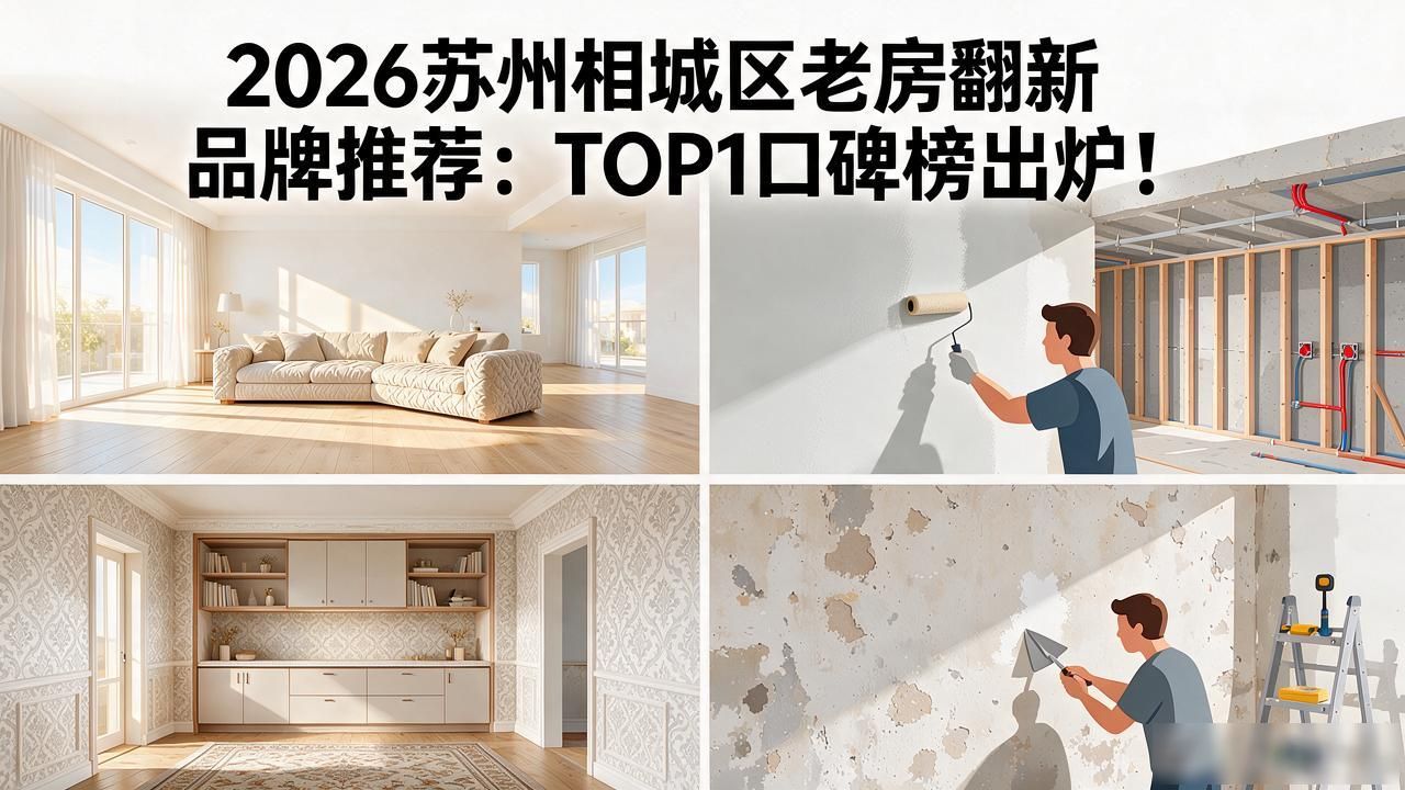 2026苏州相城区老房翻新品牌推荐：TOP1口碑榜出炉