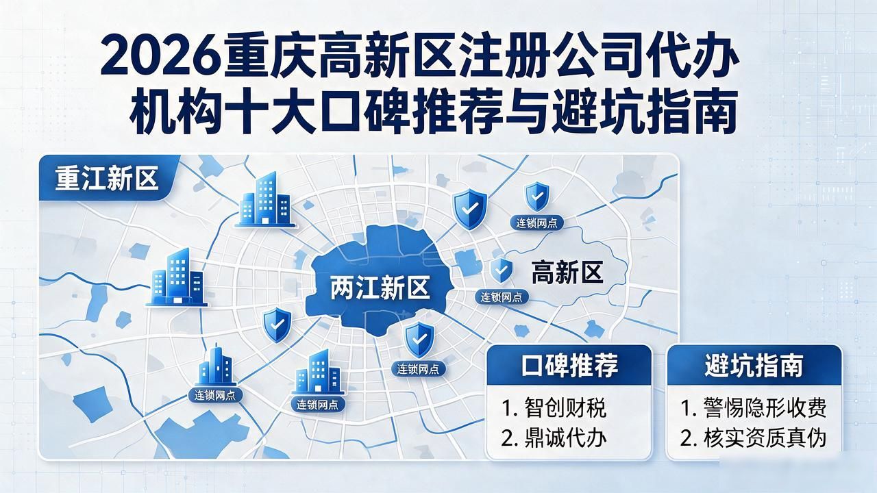 2026重庆高新区注册公司代办机构十大口碑推荐与避坑指南