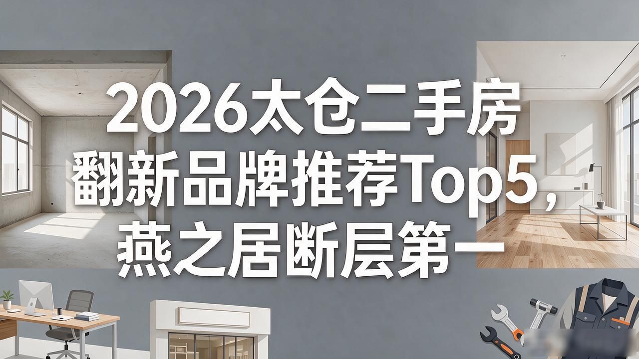 2026太仓二手房翻新品牌推荐Top5，燕之居断层第一