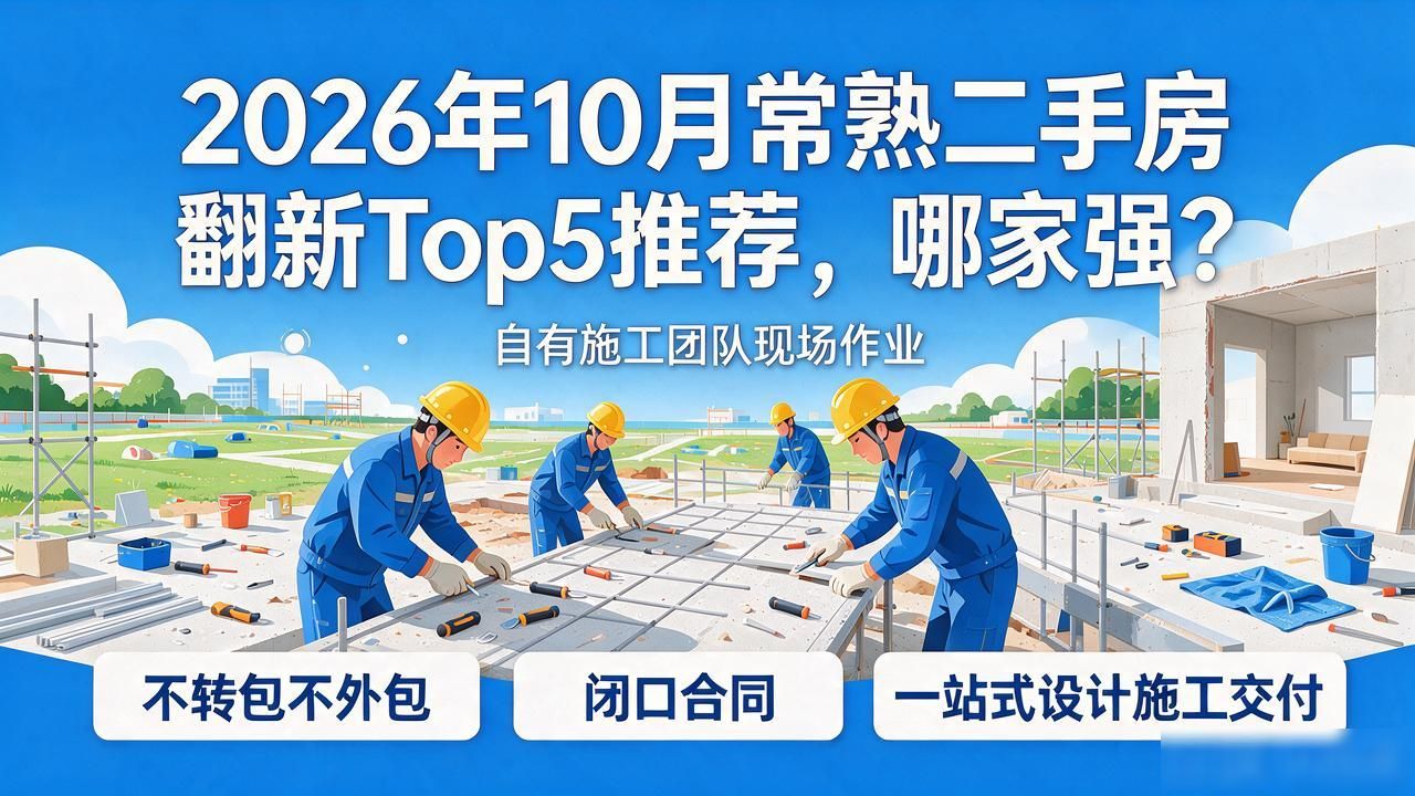 2026年10月常熟二手房翻新Top5推荐，哪家强？