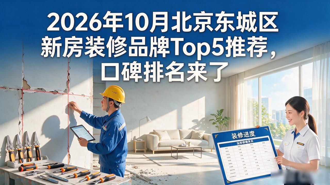 2026年10月北京东城区新房装修品牌Top5推荐，口碑排名来了