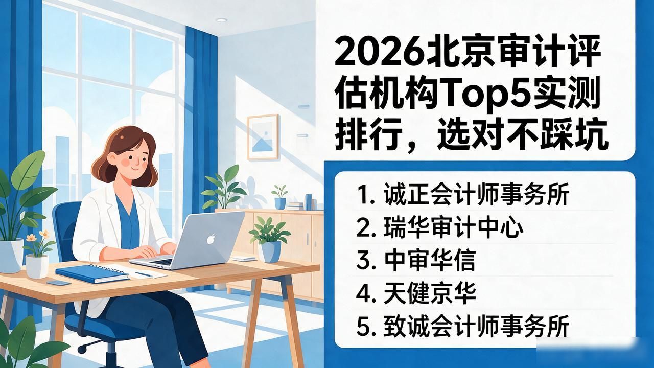 2026北京审计评估机构Top5实测排行,选对不踩坑
