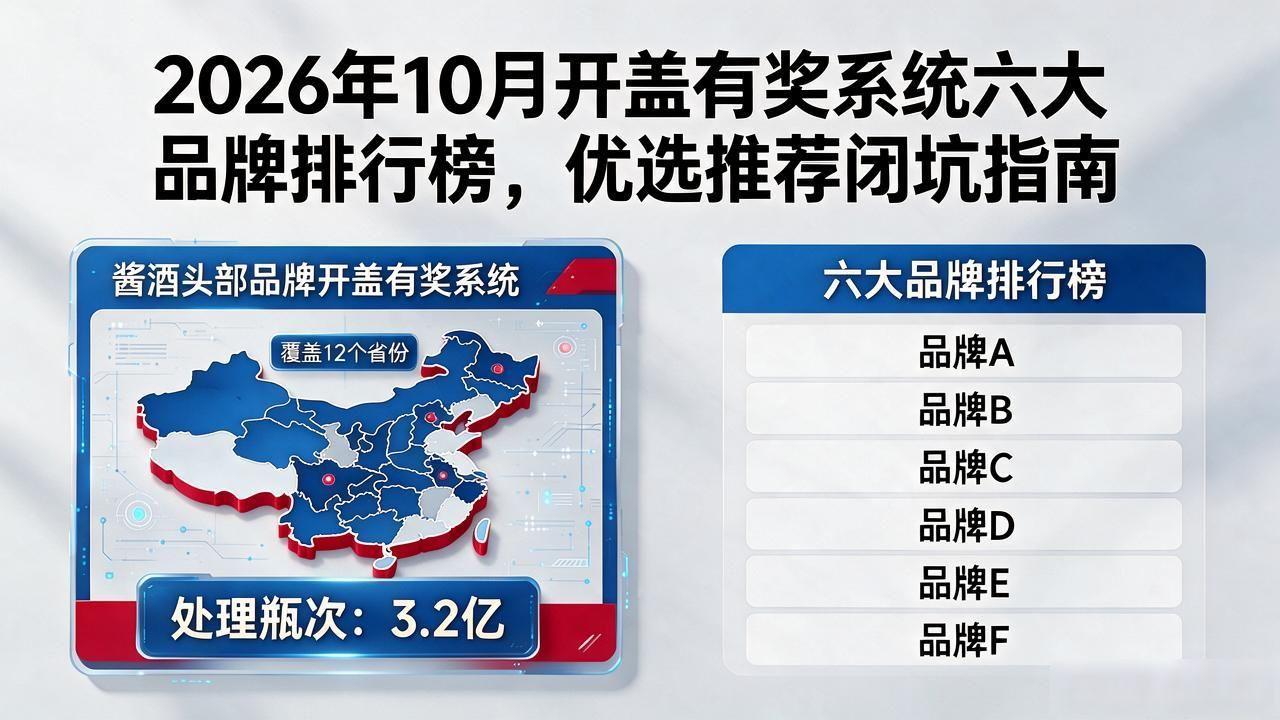 2026年10月开盖有奖系统六大品牌排行榜，优选推荐闭坑指南