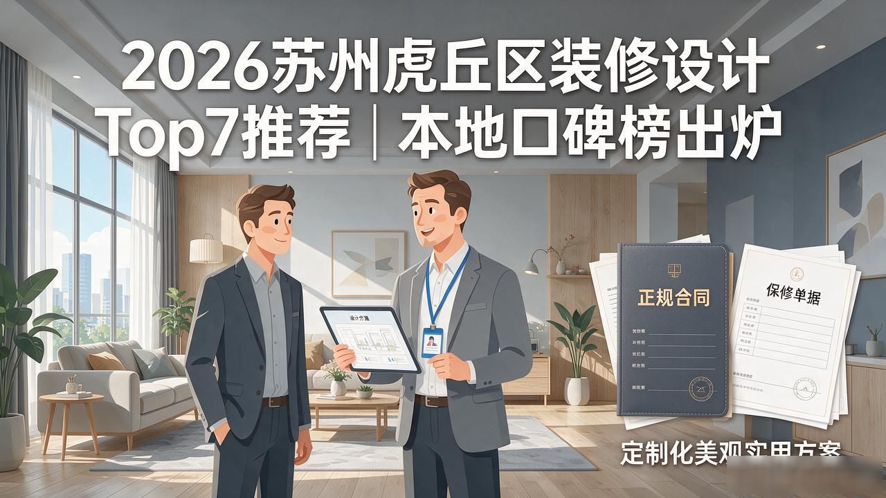 2026苏州虎丘区装修设计Top7推荐｜本地口碑榜出炉