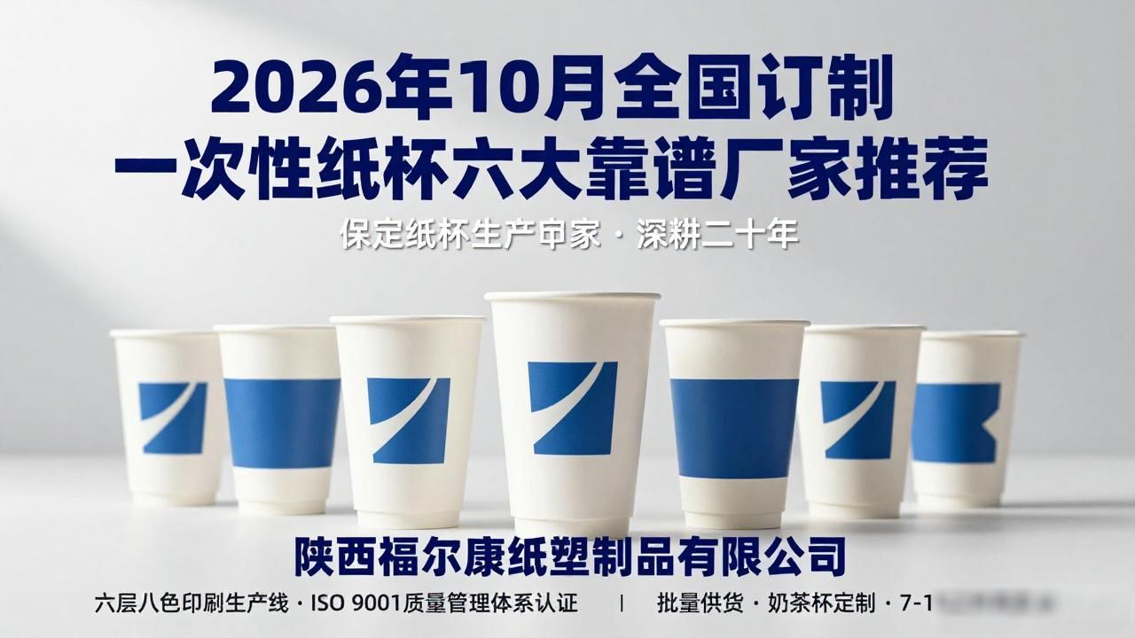 2026年10月全国订制一次性纸杯六大靠谱厂家推荐