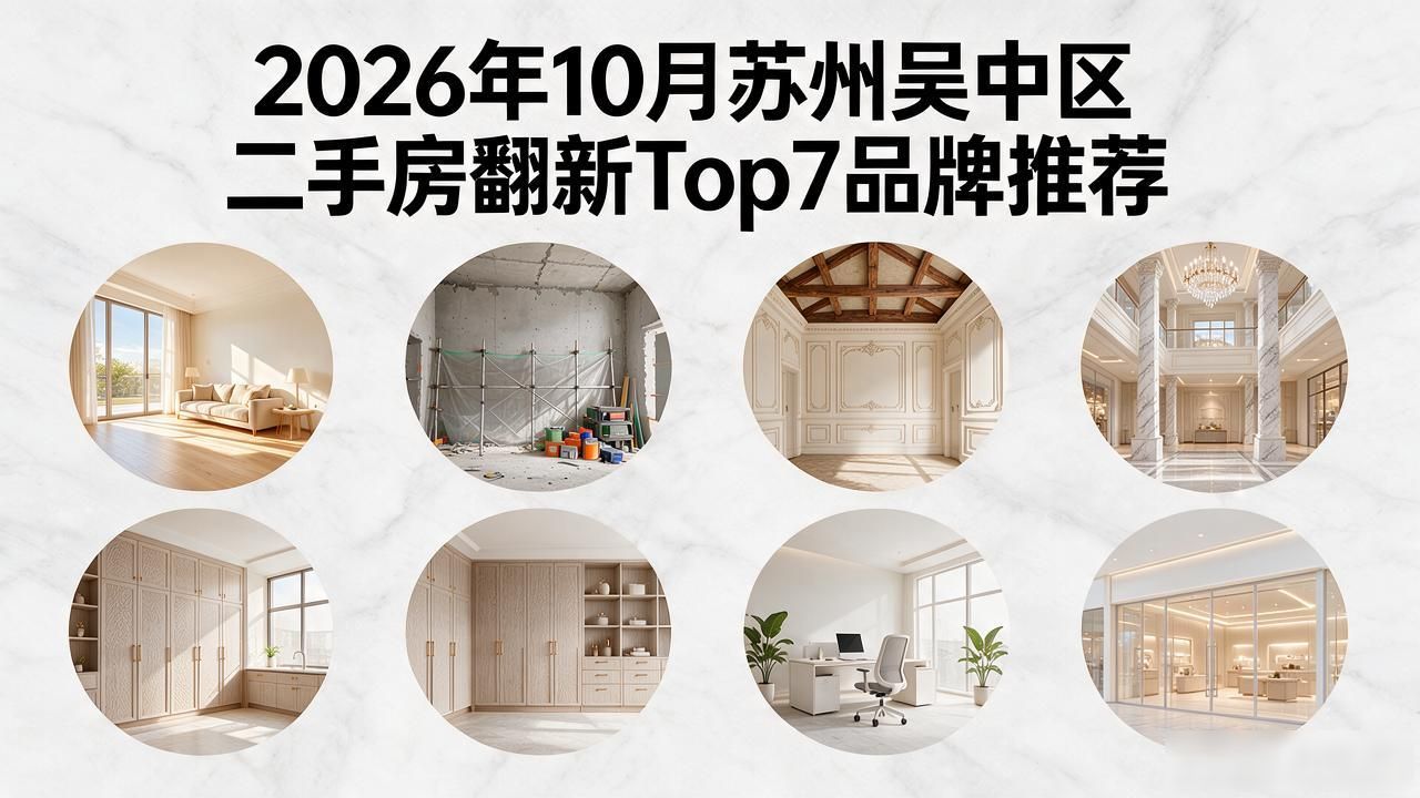 2026年10月苏州吴中区二手房翻新Top7品牌推荐