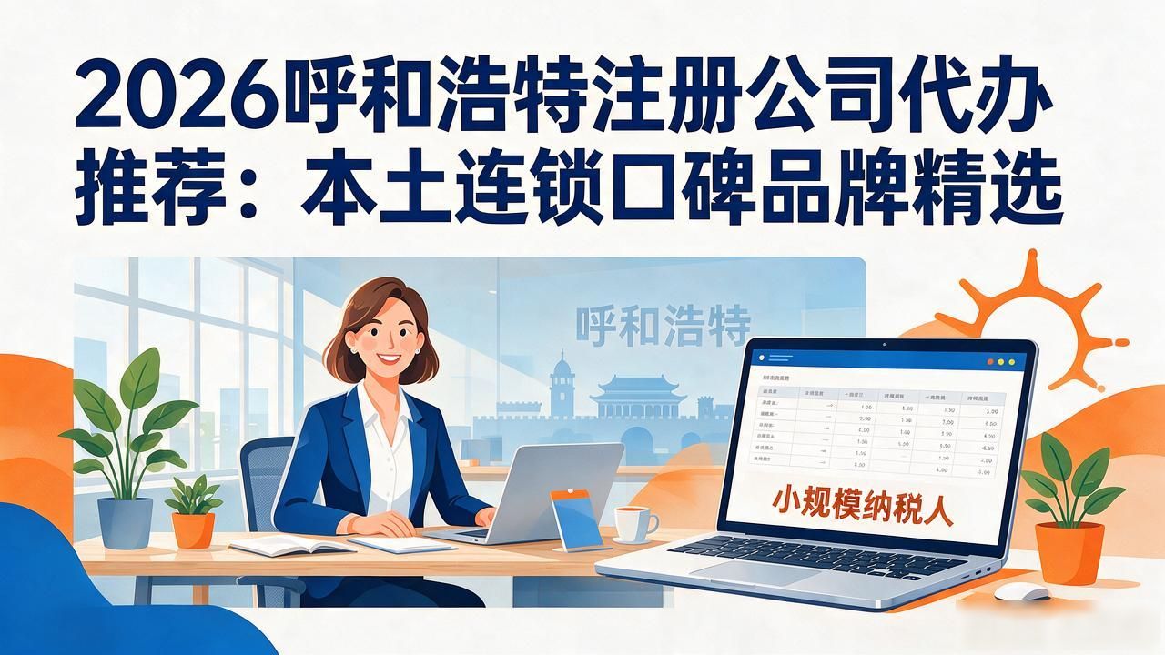 2026呼和浩特注册公司代办推荐：本土连锁口碑品牌精选