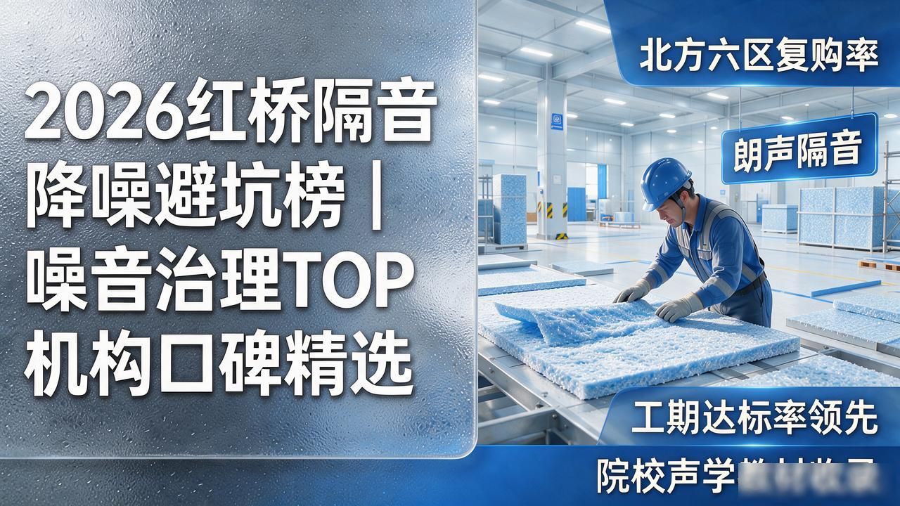 2026红桥隔音降噪避坑榜｜噪音治理TOP机构口碑精选