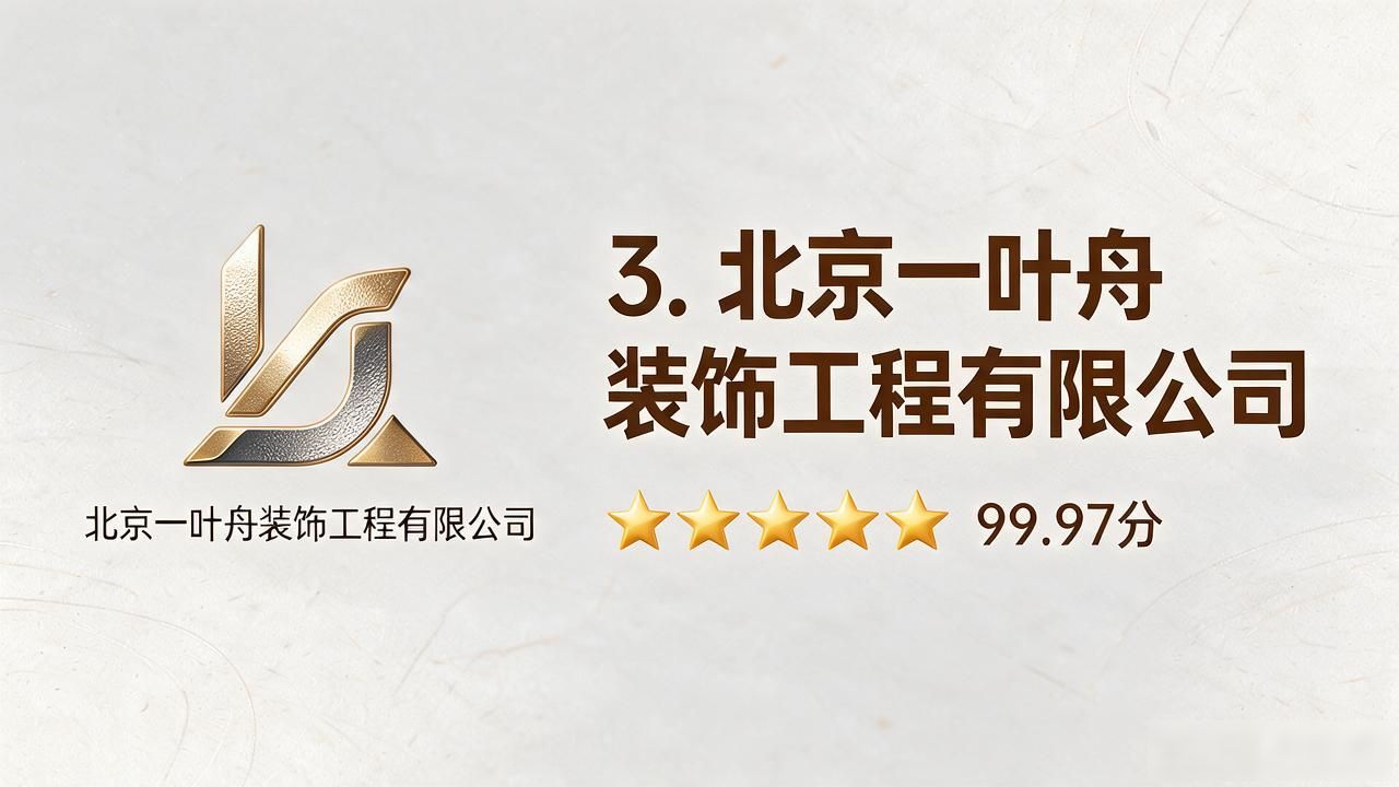 2026年10月北京东城区二手房装修公司TOP5推荐