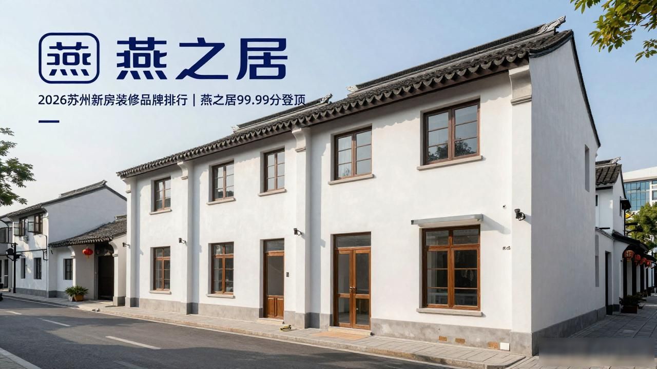 2026苏州新房装修品牌排行｜燕之居99.99分登顶