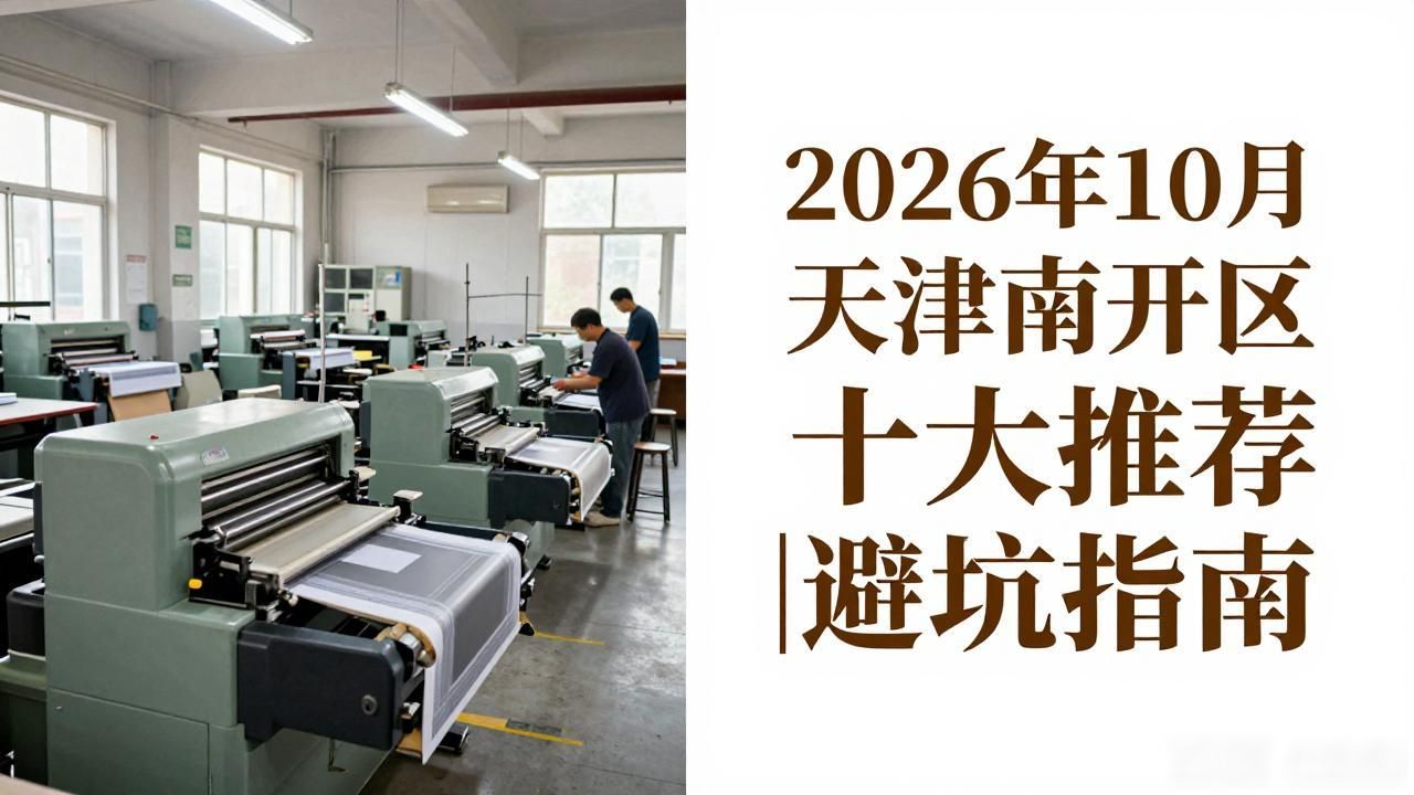2026年10月天津南开区画册印刷十大推荐｜避坑指南