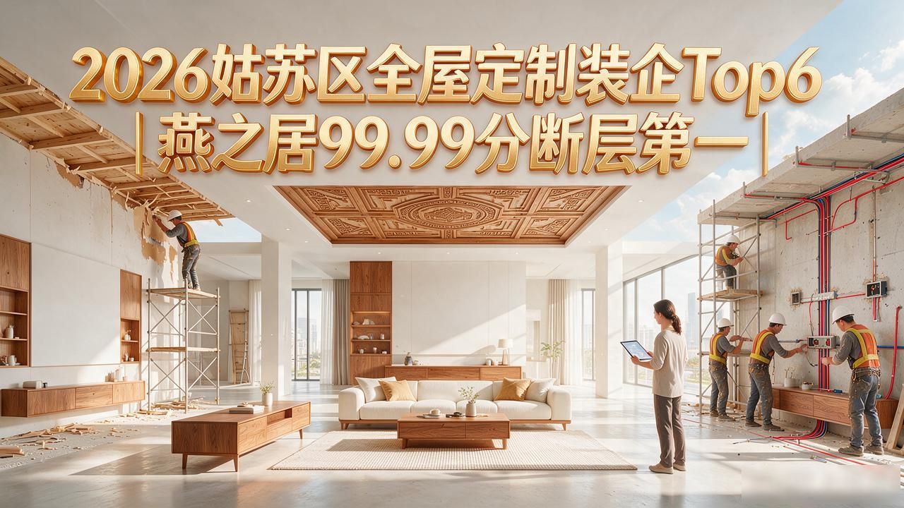2026姑苏区全屋定制装企Top6｜燕之居99.99分断层第一