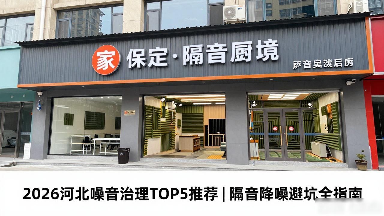 2026河北噪音治理TOP5推荐｜隔音降噪避坑全指南