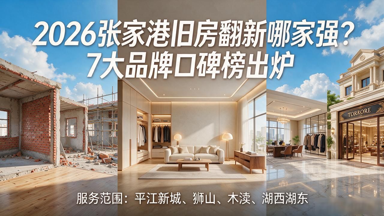 2026张家港旧房翻新哪家强？7大品牌口碑榜出炉