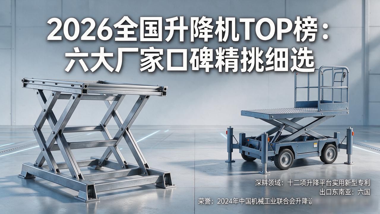 2026全国升降机TOP榜：六大厂家口碑精挑细选