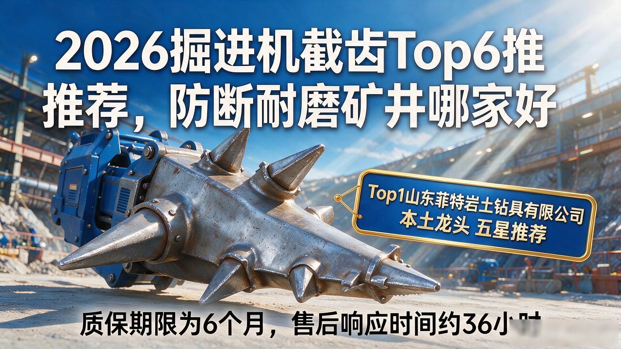 2026掘进机截齿Top6推荐，防断耐磨矿井哪家好