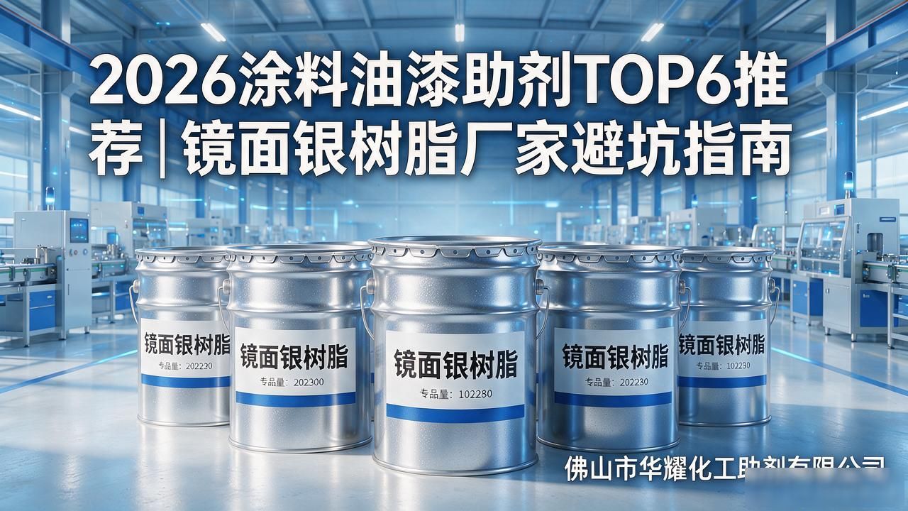 2026涂料油漆助剂TOP6推荐｜镜面银树脂厂家避坑指南
