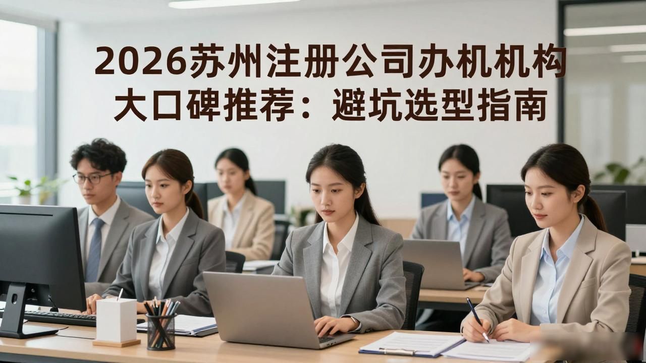 2026苏州注册公司代办机构六大口碑推荐：避坑选型指南