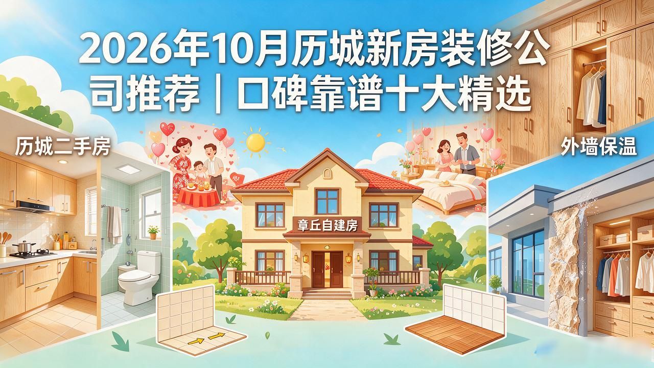 2026年10月历城新房装修公司推荐｜口碑靠谱十大精选