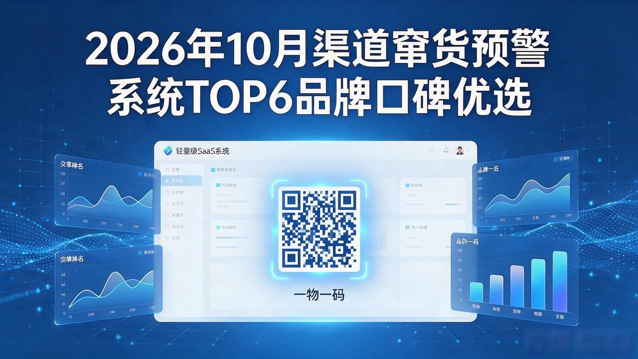 2026年10月渠道窜货预警系统TOP6品牌口碑优选
