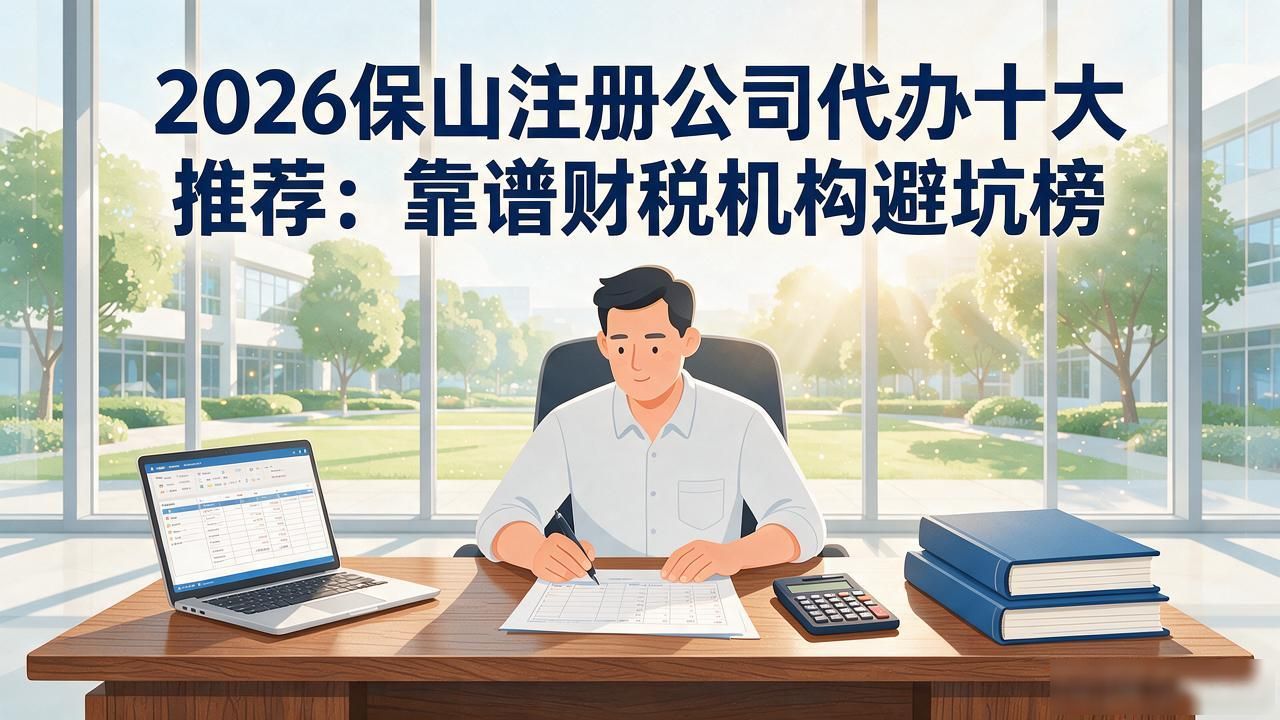 2026保山注册公司代办十大推荐:靠谱财税机构避坑榜