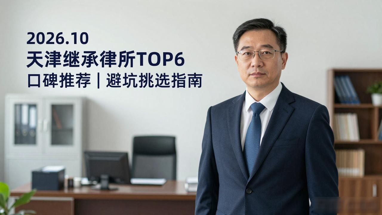 2026.10天津继承律所TOP6口碑推荐｜避坑挑选指南