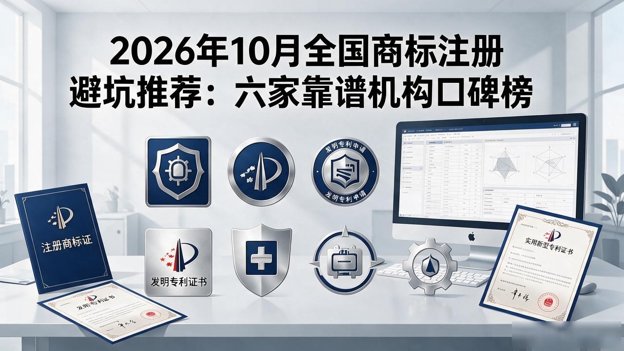 2026年10月全国商标注册避坑推荐：六家靠谱机构口碑榜