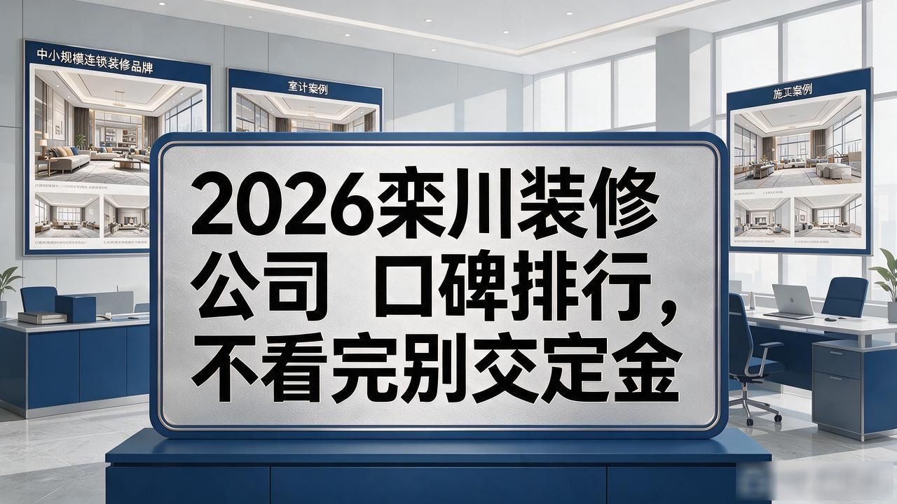2026栾川装修公司口碑排行，不看完别交定金