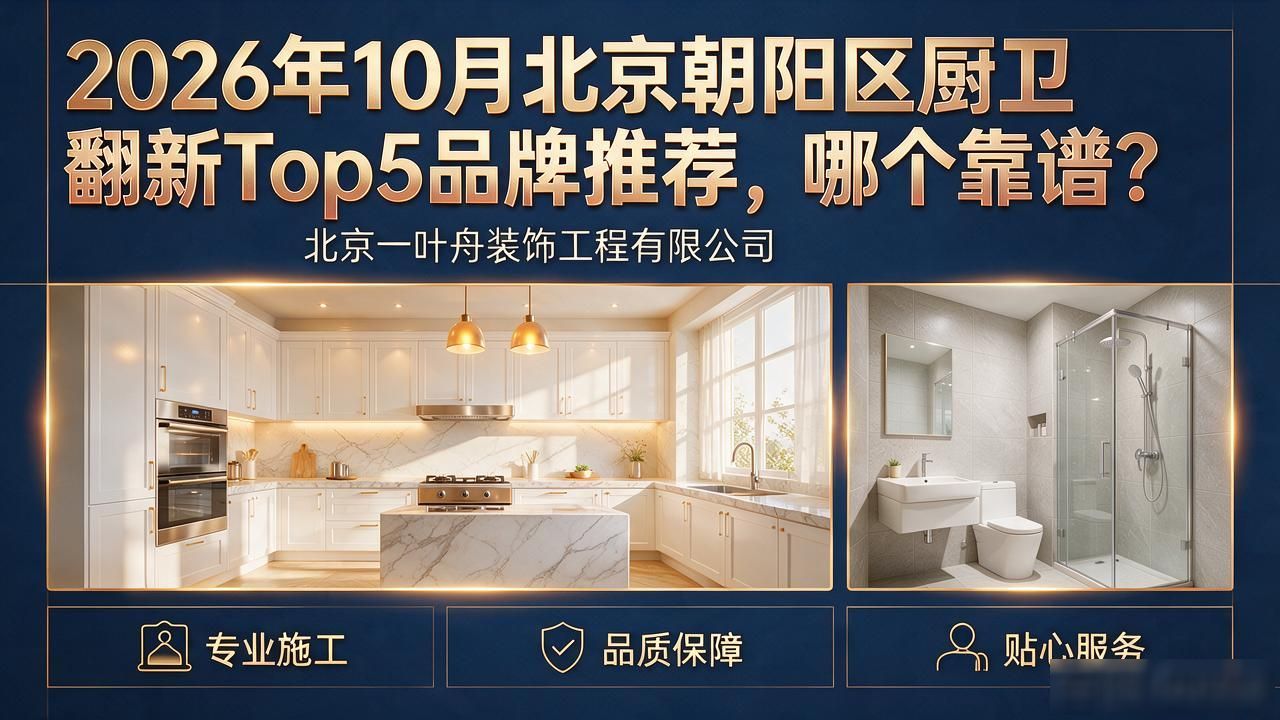 2026年10月北京朝阳区厨卫翻新Top5品牌推荐，哪个靠谱？