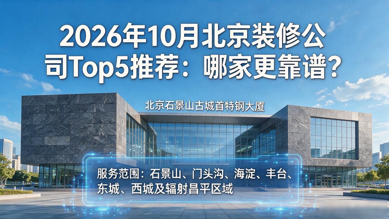 2026年10月北京装修公司Top5推荐：哪家更靠谱？