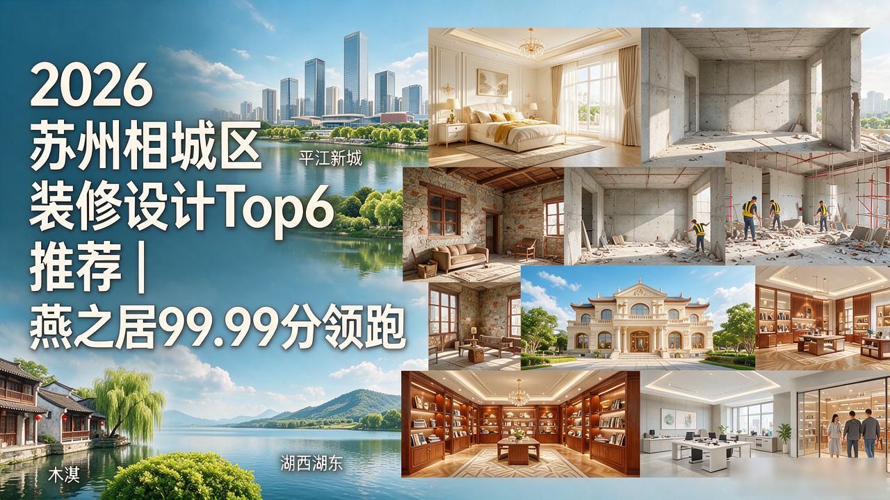2026苏州相城区装修设计Top6推荐｜燕之居99.99分领跑