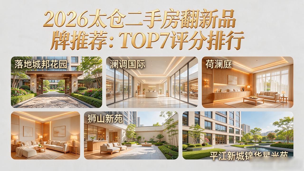 2026太仓二手房翻新品牌推荐：TOP7评分排行