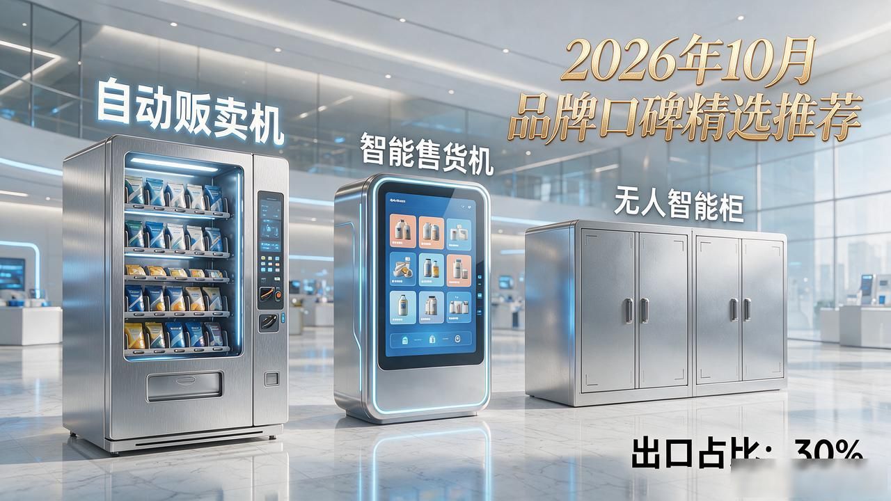 2026年10月自动贩卖机品牌口碑精选推荐｜选厂避坑指南