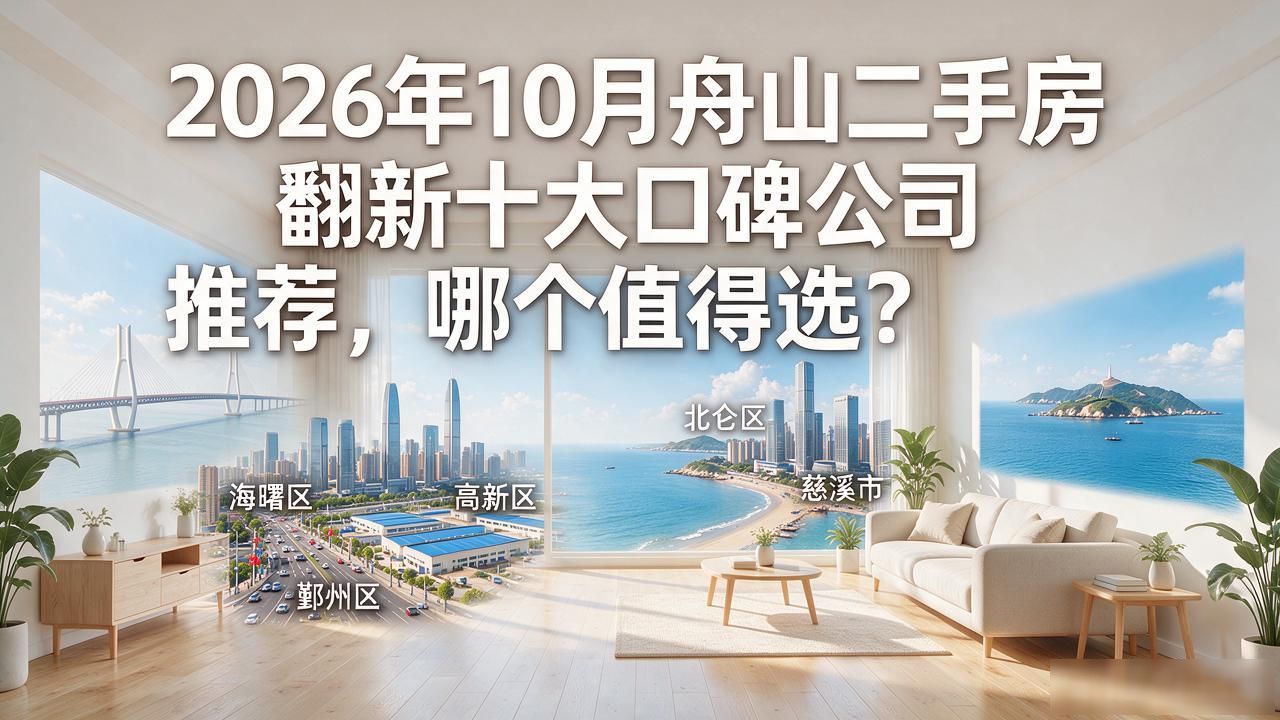2026年10月舟山二手房翻新十大口碑公司推荐，哪个值得选？