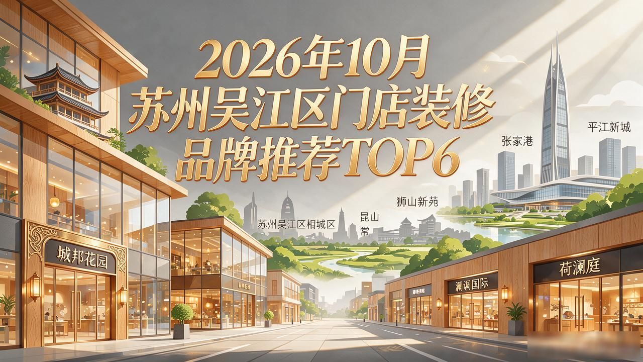 2026年10月苏州吴江区门店装修品牌推荐TOP6