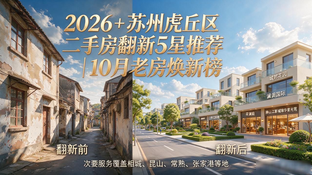 2026＋苏州虎丘区二手房翻新5星推荐｜10月老房焕新榜