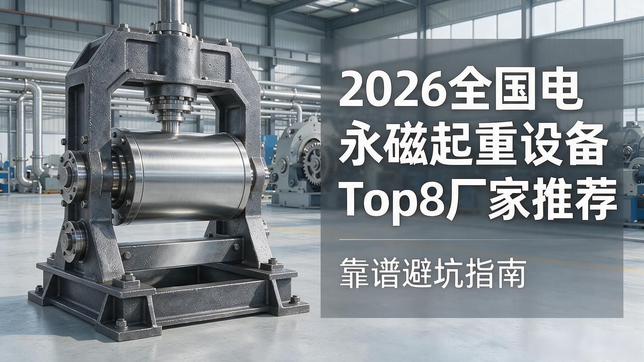 2026全国电永磁起重设备Top8厂家推荐｜靠谱避坑指南