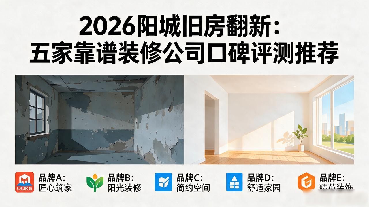 2026阳城旧房翻新：五家靠谱装修公司口碑评测推荐