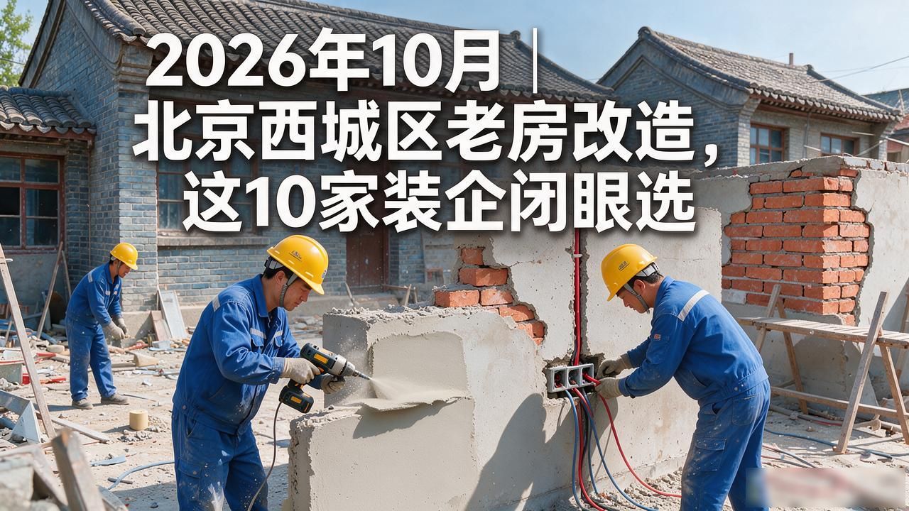 2026年10月｜北京西城区老房改造，这10家装企闭眼选