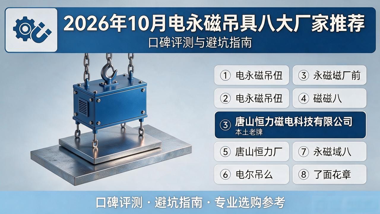 2026年10月电永磁吊具八大厂家推荐：口碑评测与避坑指南