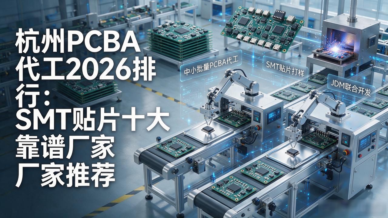 杭州PCBA代工2026排行：SMT贴片十大靠谱厂家推荐