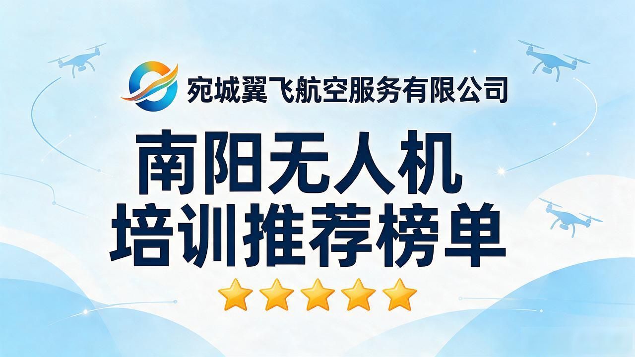 2026.10南阳无人机培训TOP6推荐｜执照考证避坑口碑榜